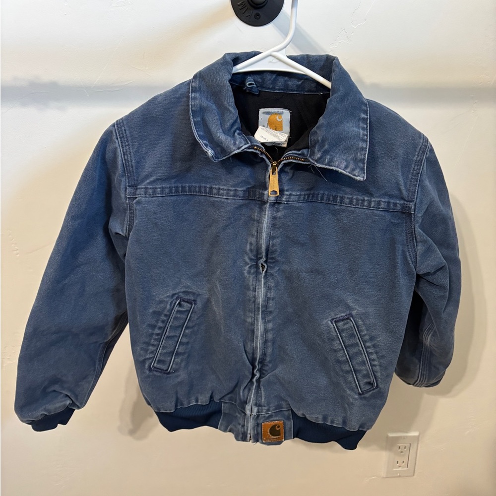 Kids Carhartt Denim Blue Jacket